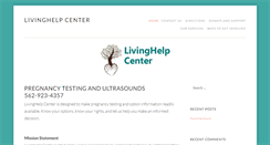 Desktop Screenshot of livinghelpcenter.org